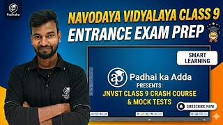 Jawahar Navodaya Vidyalaya Class 9 Selection Test | English, Hindi, Maths &amp; Science Classes