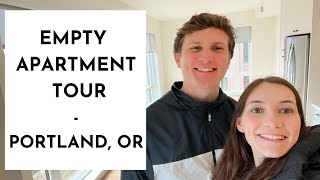 MOVING VLOG | Empty apartment reveal & tour in Portland, Oregon