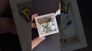 I made a Glaceon 3D Pokémon Card Box ❄️