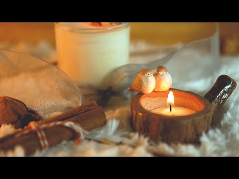 ASMR 노곤노곤 편안하고 따뜻한ㅣ자작나무 캔들 소리💤 Birch Candle Burning SoundㅣRelaxing Sleep Sound (3 Hour)