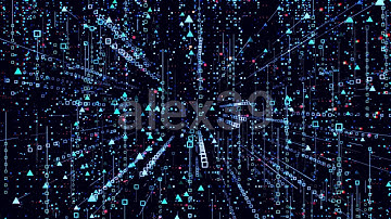Data Background - Motion Graphics