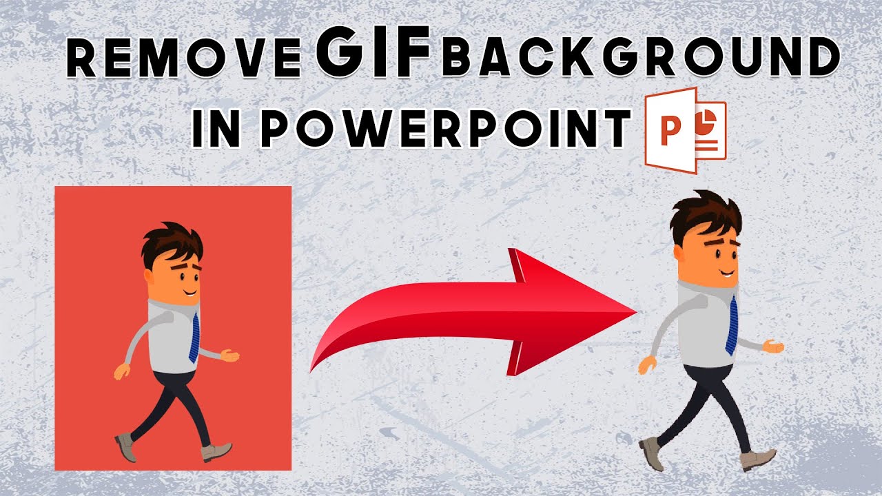 How to Remove Gif Background In PowerPoint - YouTube