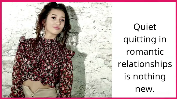 What Quiet Quitting Looks Like in Relationships