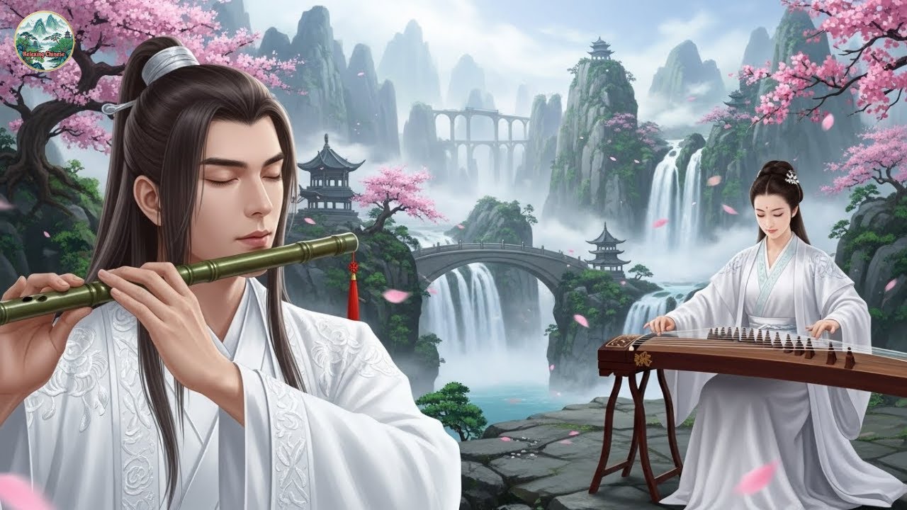 Guzheng & Bamboo Flute | Serene Chinese Zen Music 🌙 Sleep & Focus Music ...