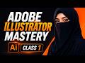 Adobe Illustrator Class 1 Urdu | Beginner Full Course
