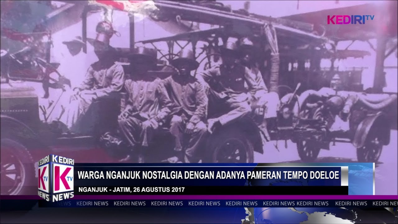 WARGA NGANJUK NOSTALGIA DENGAN ADANYA PAMERAN TEMPO DOELOE - YouTube
