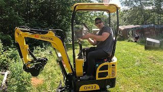Chinese Mini Excavator AGT QH12
