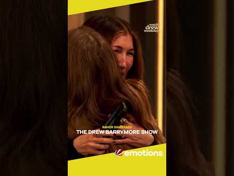 Plötzlich im Publikum entdeckt! Diese Reaktion von Drew Barrymore 😂 #shorts