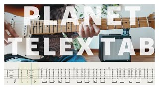 Radiohead Planet Telex Cover/Guitar Tab | Tutorial | Lesson
