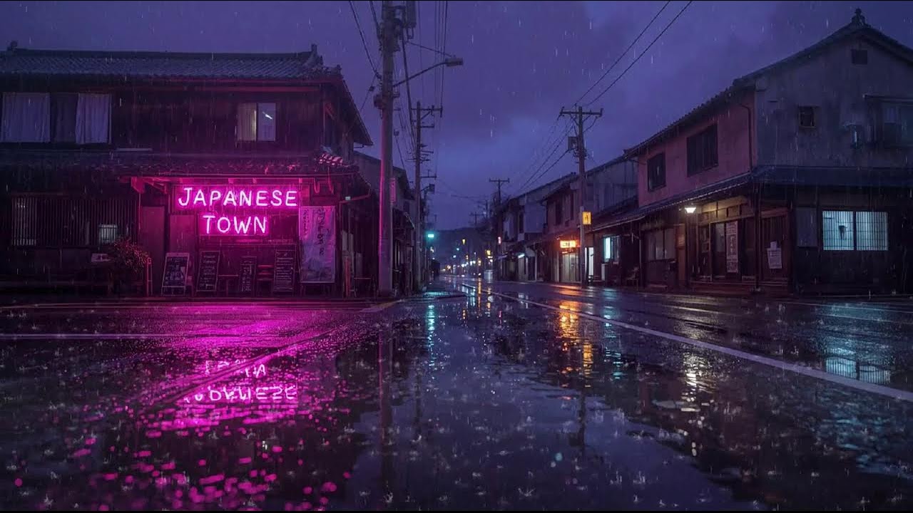 Rainy Night Lofi Mix 🌙 Calm Chillhop Beats to Relax, Study & Sleep #51