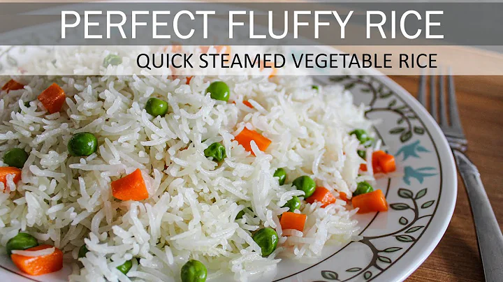 Simple Steamed Vegetable Rice | How to make Perfect Fluffy Rice | Vegan Recipe - DayDayNews