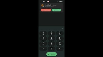 DARK INCOMING CALL ONEPLUS 11 OUTGOING CALL