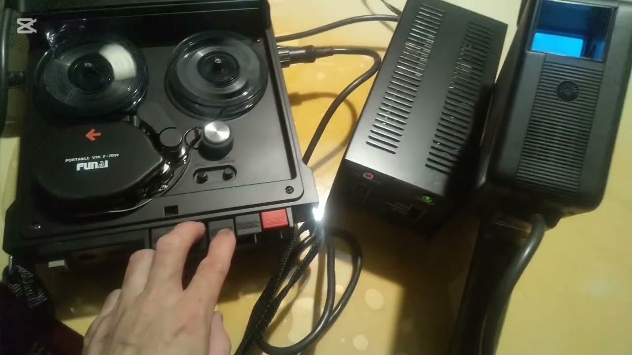 vintage FUNAI F-703C B/W VIDEO CAMERA は正常に動作しました。2ヵ月