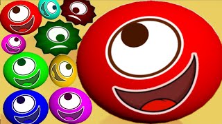 Hungry Balls Fails vs Pro Tricks (Level 64 72) Android / iOS Gameplay Walkthrough