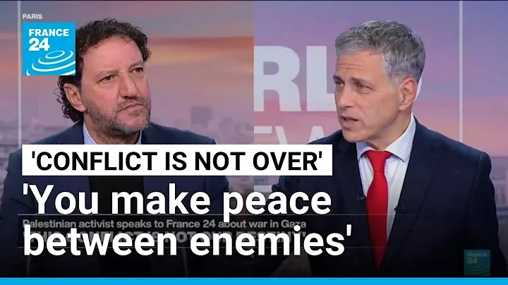 Gaza ceasefire: 'Instead of just ceasing the war, we need to cease the conflict' • FRANCE 24