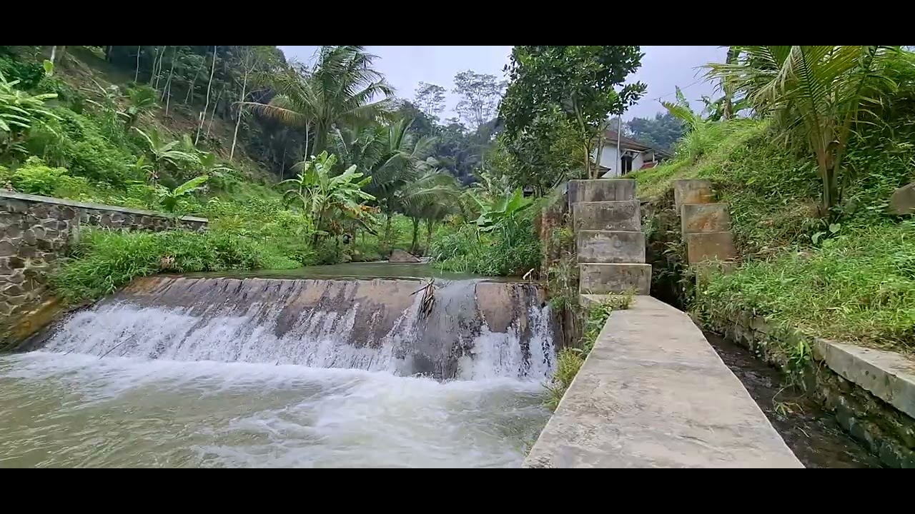 sungai dikaki bukit💙💚🩵( relaxation )
