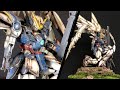 【ガンプラ】100均アイテムでウイングZEROジオラマ制作(ウェザリング、ダメージ加工)GUMPLA HG WING GUNDAM ZERO EW"Ver.Ka" BUILD