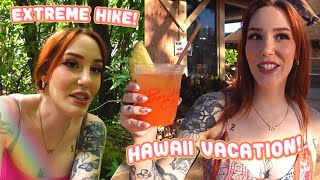 He Took Me To HAWAII! Hawaii Vacation + EXTREME HIKE, and Luau!