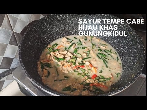 Cara Buat Sayur Lombok Ijo Wonosari