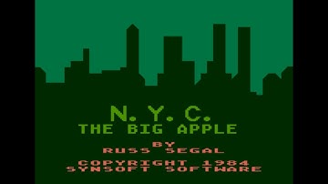 🗽 N. Y. C. THE BIG APPLE (atari) - walkthrough 😎