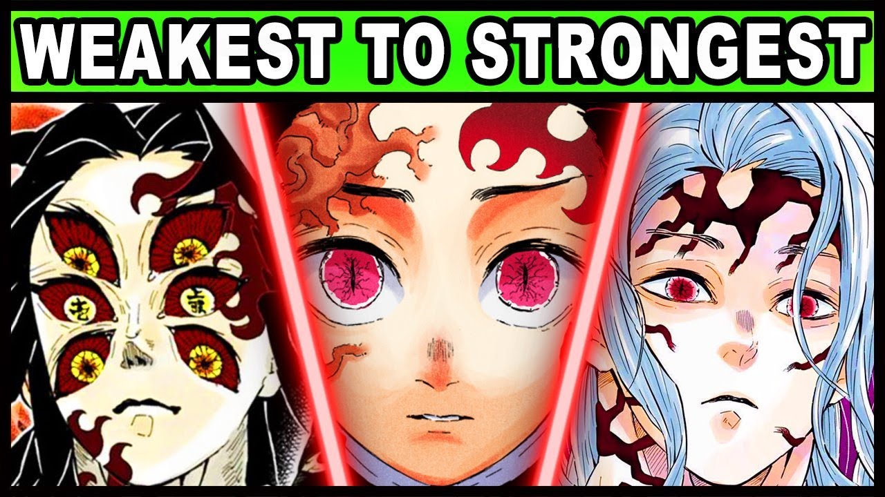 Top 10 Strongest Demons In Demon Slayer Kimetsu No Yaiba Strongest