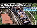 Top 7 Roller Coasters at Worlds of Fun (2021)
