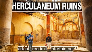 Ruins of Herculaneum Walking Tour  Walk and Learn about the ruins with City Walks 4K!
