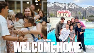KIDS SEE BIG SISTER FOR THE FIRST TIME IN ALMOST TWO YEARS | WELCOMING HOME MADI BINGHAM | THE MOVIE