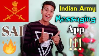 Indian Army Launches - Indigenous Messaging App | SAI Similar to WhatsApp | Vicer Tech screenshot 5