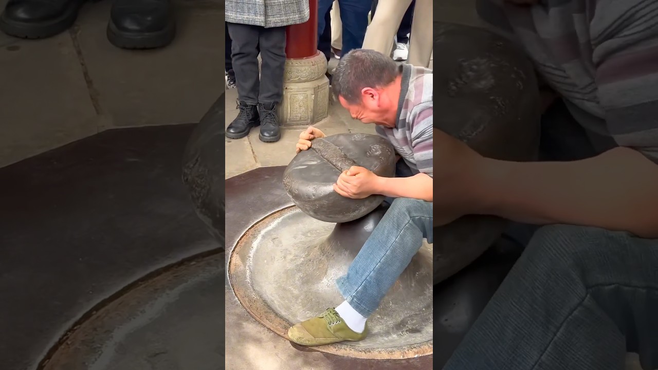 Wird er den Stein darauf bekommen? 🤯 