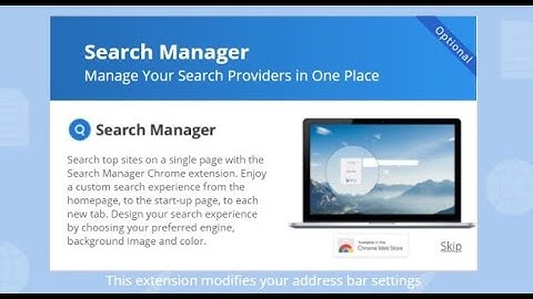 How to uninstall (remove) Search Manager extension from Mac