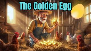 🥚 The Golden Egg | A Powerful Moral Story About Greed, Patience & Success | English Story
