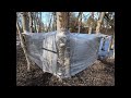 Outdoor Sauna | Made from Plastic Wrap!!!!!