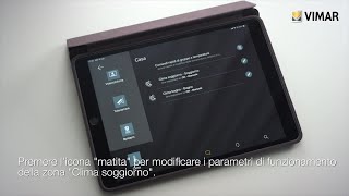 Tutorial App VIEW: Personalizzazione clima by Vimar screenshot 5