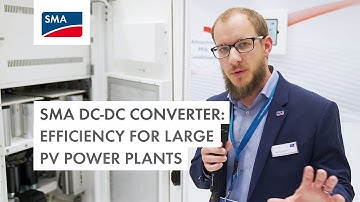 DC-DC Converter: Efficiency for Large PV Power Plants