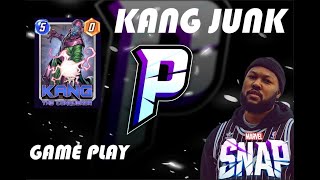 Marvel Snap Game Play: Kang in a Junk Deck