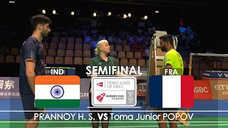 Prannoy H S Vs Toma Junior Popov  Thomas Cup 2026  Sf