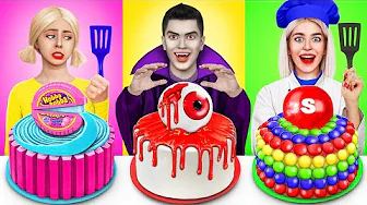 Me vs Vampire Cooking Challenge | Secret Kitchen Battle for 24 Hours by RATATA