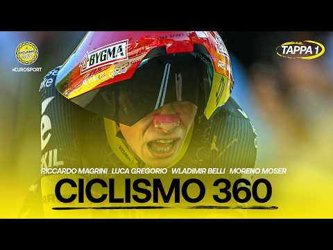 Video GANNA ci prova, VINGEGAARD subito in giallo a Barcellona | Ciclismo 360