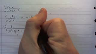 Integration with Completing the Square