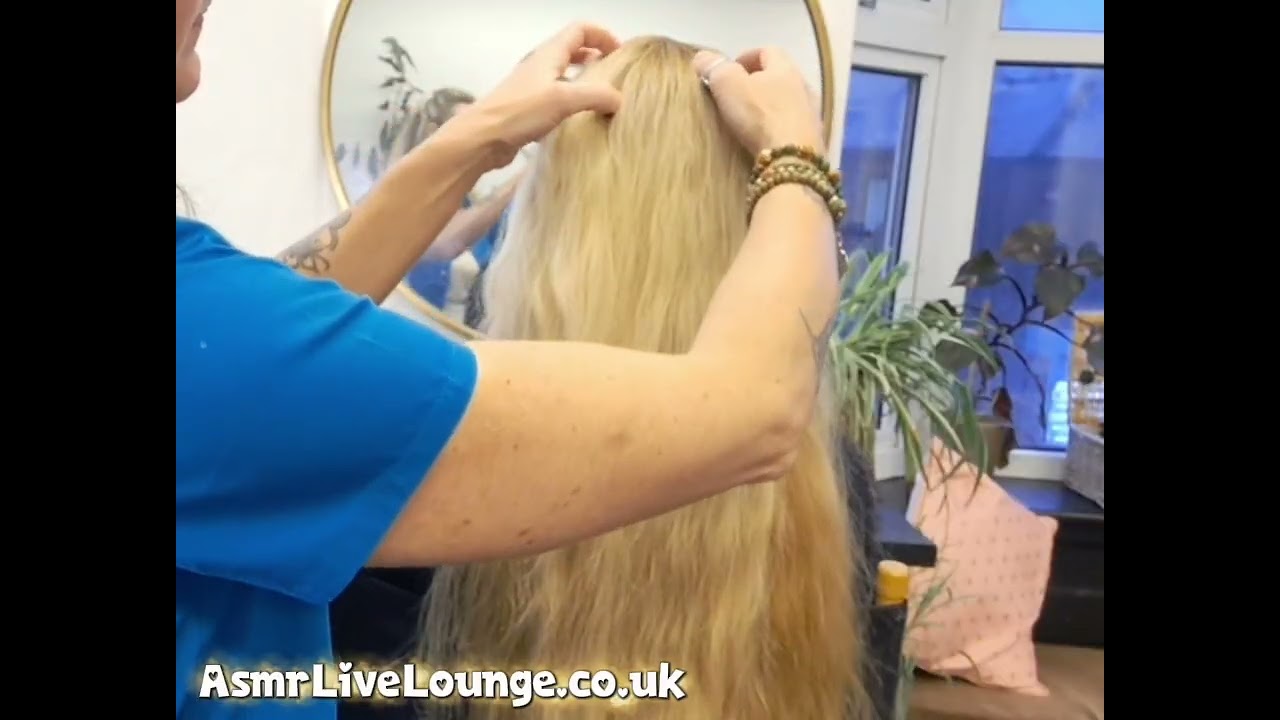 ASMR Hair Touch Escapism@ASMRLiveLounge 