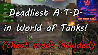 видео: Самый смертоносный АТД в WoT (включая чит-моды) (SupremeSovereign) картинка: Самый смертоносный АТД в WoT (включая чит-моды) (SupremeSovereign)