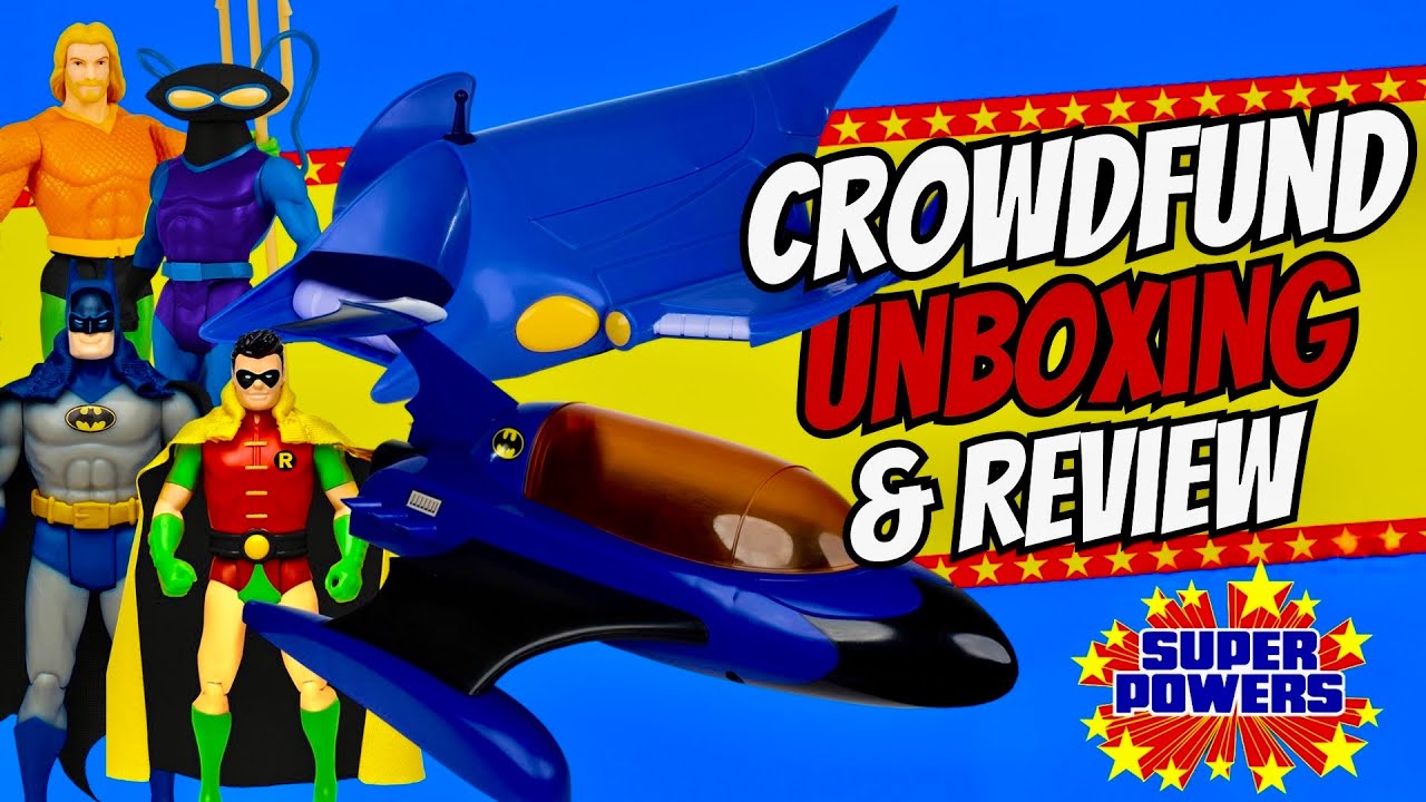 McFarlane Toys Super Powers Crowdfund Set | Unboxing & Review!