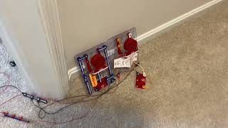 Snap circuits ￼ fire alarm system test4