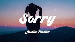 Sorry - Justin Bieber (Lyrics)