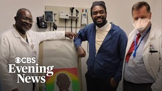 Painter who survived shooting honors trauma surgeons who gave him a second chance