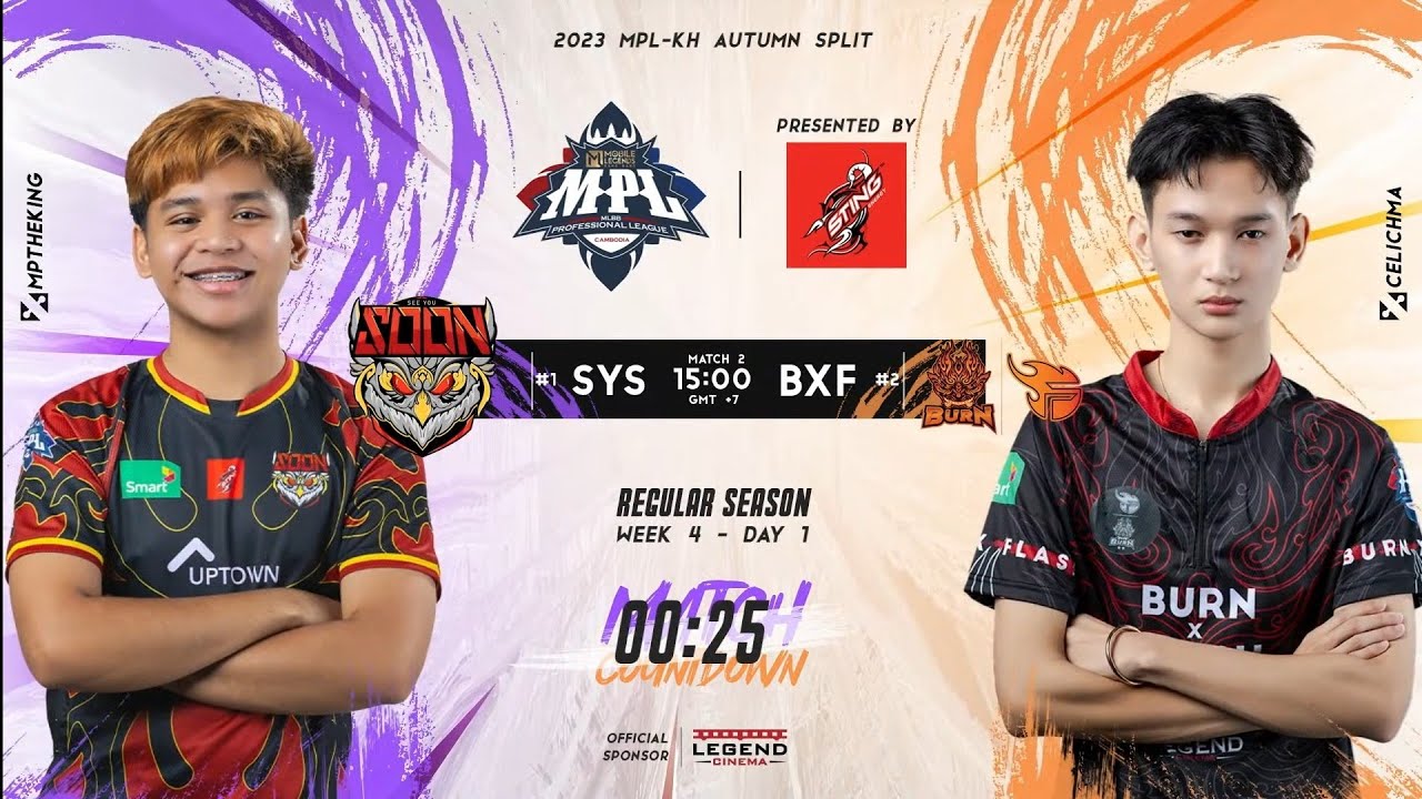 SEE YOU SOON VS BURN X FLASH GAME 3 | MPL KH AUTUMN SPLIT SEASON 5| TV ESPORTS