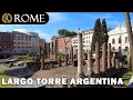 Rome Italy ➧ Sacred Area of Torre Argentina ➧ Guided tour [4K Ultra HD]