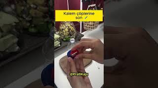 Kalemtıraş Çöp Derdi Bitti 🖊️ Şişeyle Harika Fikir Üyolar