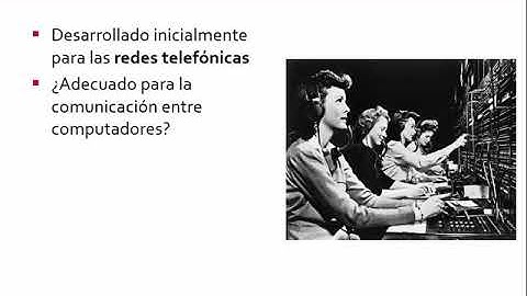 Conmutación de circuito y de paquete | 1/40 | UPV
